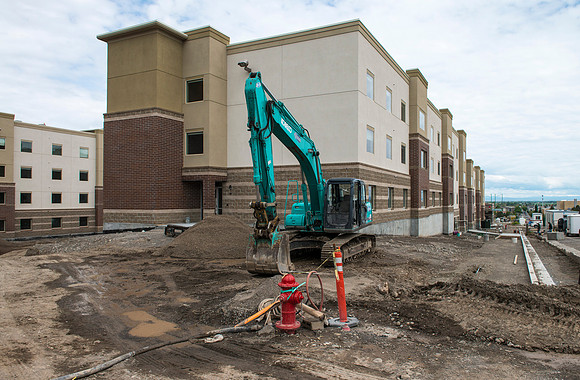 BYU-Idaho new housing construction project.
