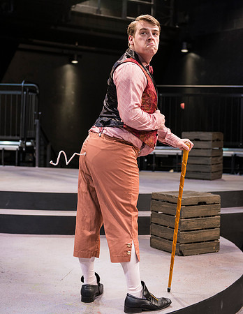 Promotional photos for Clever Jack an original production written and directed by Omar Hansen of the BYU-Idaho Theater Department.
