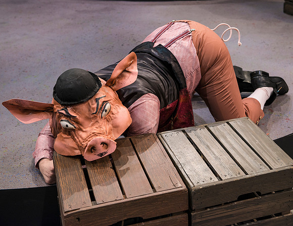 Promotional photos for Clever Jack an original production written and directed by Omar Hansen of the BYU-Idaho Theater Department.