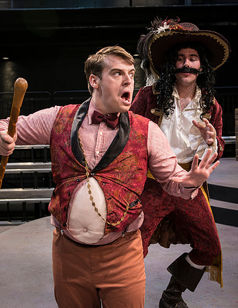 Promotional photos for Clever Jack an original production written and directed by Omar Hansen of the BYU-Idaho Theater Department.