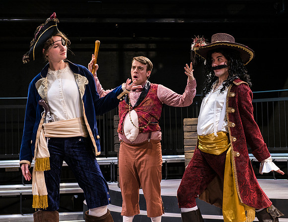 Promotional photos for Clever Jack an original production written and directed by Omar Hansen of the BYU-Idaho Theater Department.