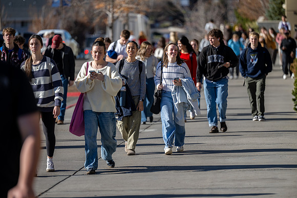 Students on Campus - Nov 2025