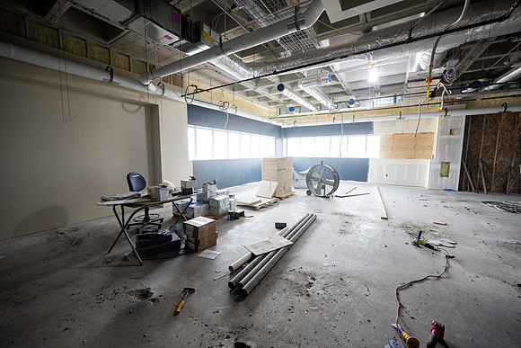 McKay Library Construction Update - Apr 2025