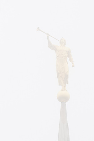Rexburg Temple in the Fog - Nov 2025