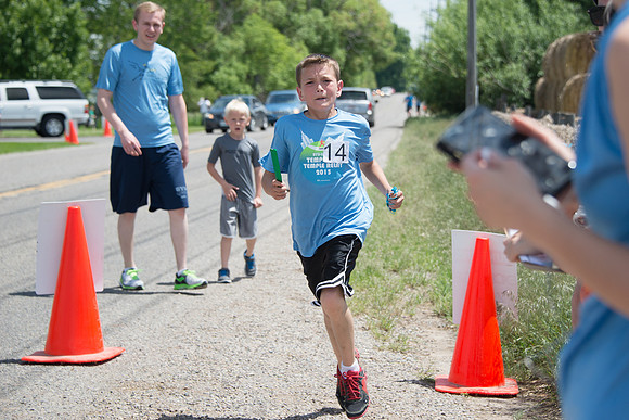 2015 Temple to Temple relay from Rexburg Temple to Idaho Falls Temple.