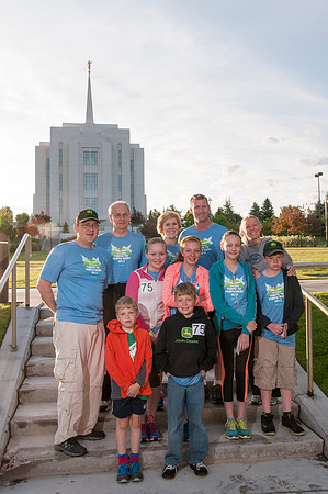 2015 Temple to Temple relay from Rexburg Temple to Idaho Falls Temple.