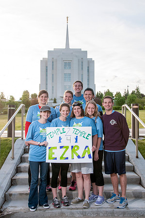 2015 Temple to Temple relay from Rexburg Temple to Idaho Falls Temple.