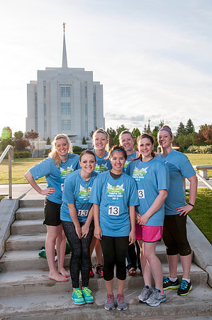 2015 Temple to Temple relay from Rexburg Temple to Idaho Falls Temple.