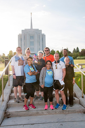2015 Temple to Temple relay from Rexburg Temple to Idaho Falls Temple.