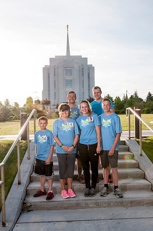 2015 Temple to Temple relay from Rexburg Temple to Idaho Falls Temple.