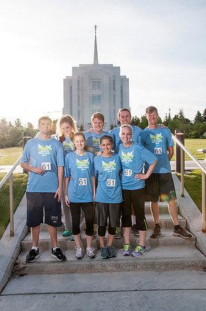 2015 Temple to Temple relay from Rexburg Temple to Idaho Falls Temple.