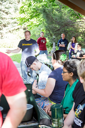 Life Skills held a "Chopped" Themed outdoor cooking class. Teams were given ingredients and a time limit of 30 minutes to complete their meal.