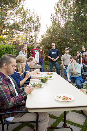 Life Skills held a "Chopped" Themed outdoor cooking class. Teams were given ingredients and a time limit of 30 minutes to complete their meal.