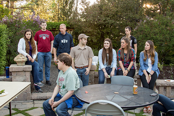 Life Skills held a "Chopped" Themed outdoor cooking class. Teams were given ingredients and a time limit of 30 minutes to complete their meal.