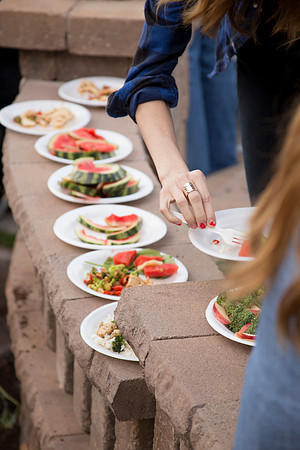 Life Skills held a "Chopped" Themed outdoor cooking class. Teams were given ingredients and a time limit of 30 minutes to complete their meal.