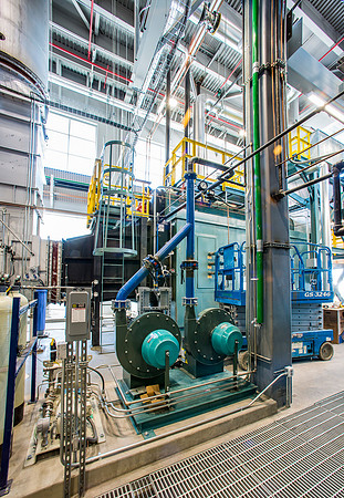 The new Heating Plant at BYU-Idaho is more environmentally friendly and also has the ability produce enough electricity to sell back to the grid which will help pay for the facility.