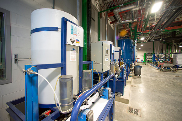 The new Heating Plant at BYU-Idaho is more environmentally friendly and also has the ability produce enough electricity to sell back to the grid which will help pay for the facility.