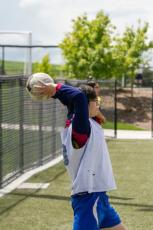 The Latino Association goes up against the French, ASL, Australian, and Italian Association during the World Cup Soccer Tournament.