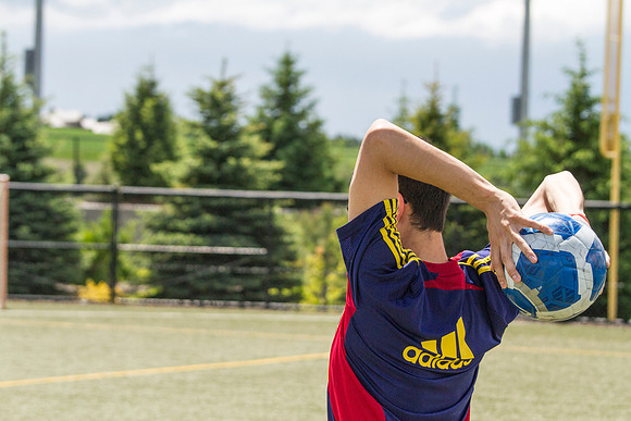 The Latino Association goes up against the French, ASL, Australian, and Italian Association during the World Cup Soccer Tournament.