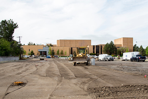 Parking Lot Construction- May 2015