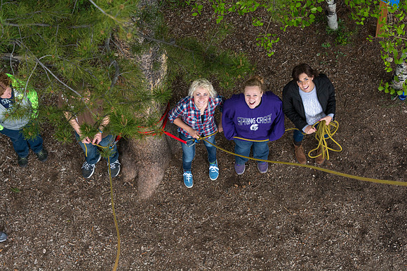 I-Grow, a leadership retreat provided by the Outdoor Learning Center, at Badger Creek, helped participants learn to not fear failure and become better at trying new things.