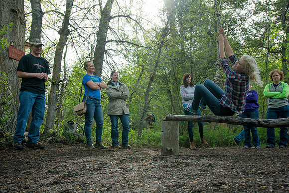 I-Grow, a leadership retreat provided by the Outdoor Learning Center, at Badger Creek, helped participants learn to not fear failure and become better at trying new things.