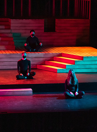 Macbeth performed with three other Shakespeare plays put on by BYUI theatre students for the Shakespeare festival.