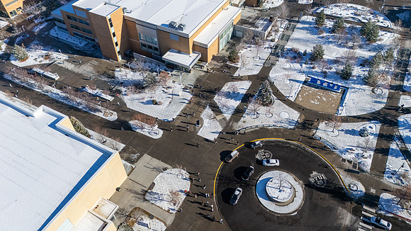 Winter Aerials of Rexburg - Dec 2025