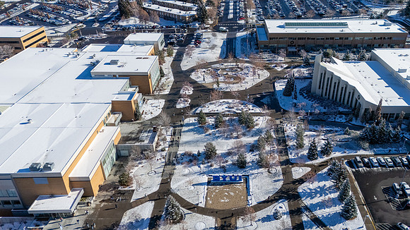 Winter Aerials of Rexburg - Dec 2025
