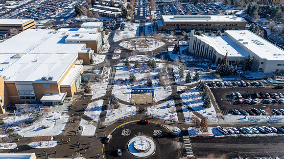 Winter Aerials of Rexburg - Dec 2025