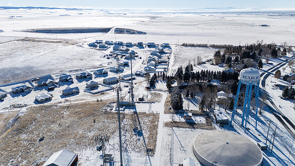 Winter Aerials of Rexburg - Dec 2025