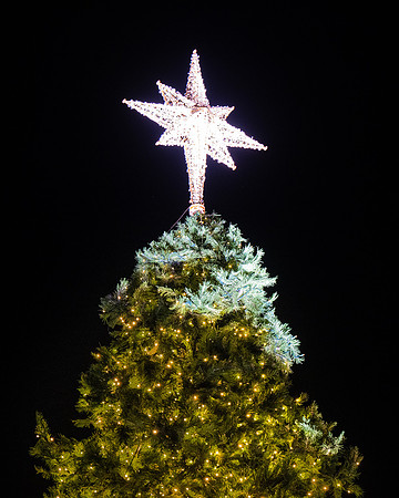 Christmas Tree lighting and festivities at BYU-Idaho.
