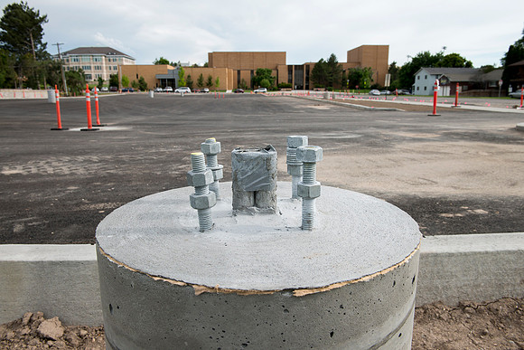 Parking Lot Construction- June 2015