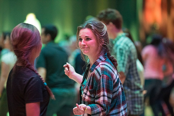 Students kick off the new semester with fun and games at i-Night.