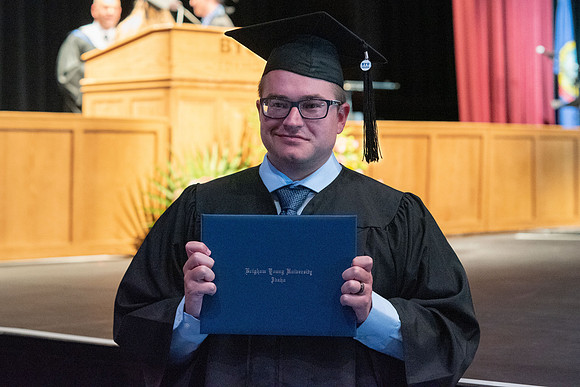 Graduates during Interdisciplinary Studies convocation.