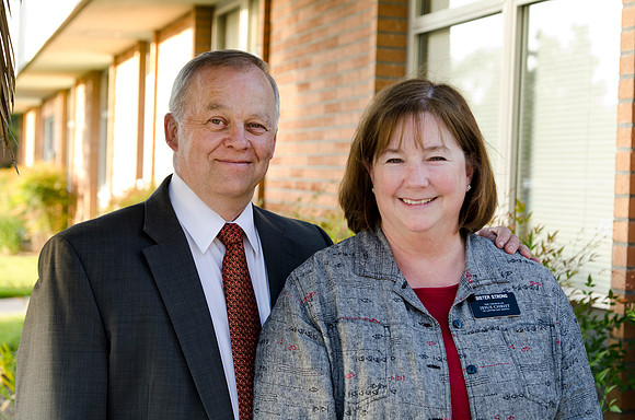 Husband and wife teams, like Ralph and Laurel Strong, serve as volunteer missionaries in each location to recruit and provide support for Pathway students.