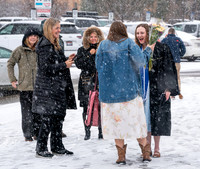 Candids for Graduation in the Snow