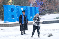 Candids for Graduation in the Snow