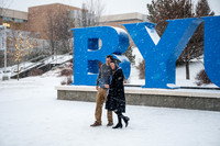 Candids for Graduation in the Snow