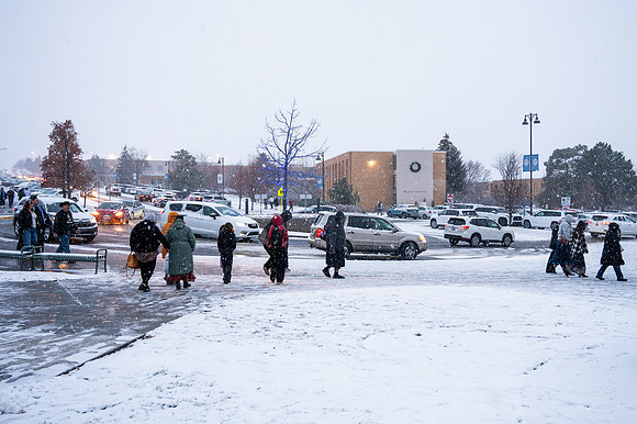 Candids for Graduation in the Snow