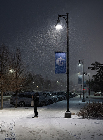 Candids for Graduation in the Snow