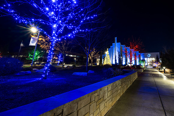 Campus Christmas Lights - Dec 2025