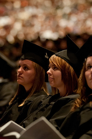 Commencement during graduation spring 2012