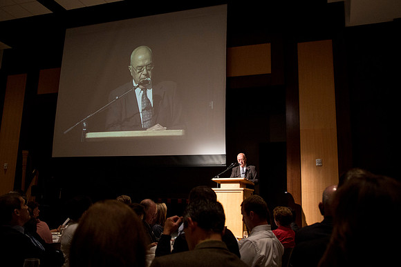 President Fenton Broadhead shared his remarks during the banquet.