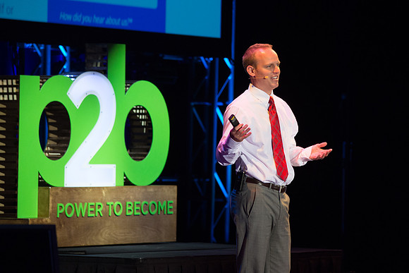 Stuart Draper, CEO and Founder of GetFoundFirst.com and Stukent.com, speaks at Power to Become.