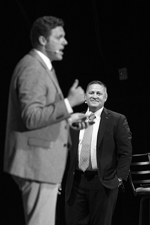 Randy Garn,Co-Founder of Hero Partners, speaks at Power to Become.