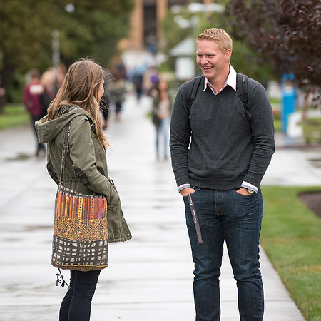 The new semester has begun at BYU-Idaho and students are already getting into the school spirit.