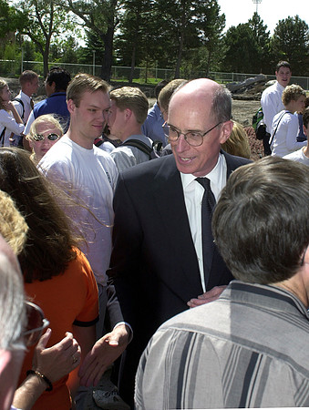 Spori Groundbreaking - May 2001