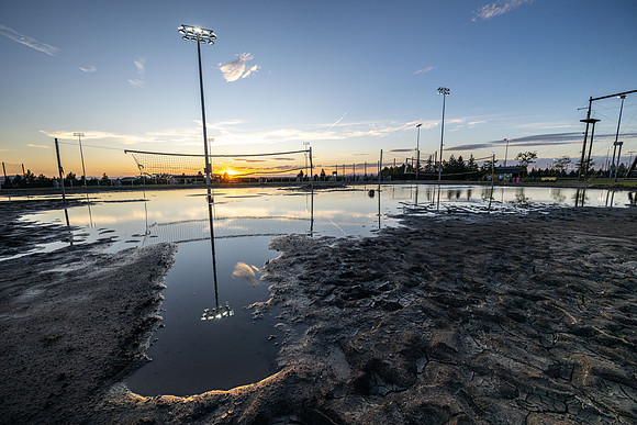 Sunset on Campus - Aug 2025