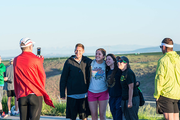 The annual Teton Dam Marathon organized by the city of Rexburg and students at Brigham Young University-Idaho
